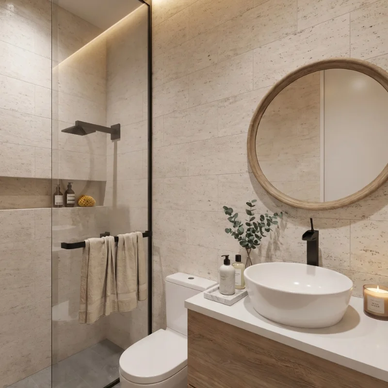 Apartamento tipo B, baño
